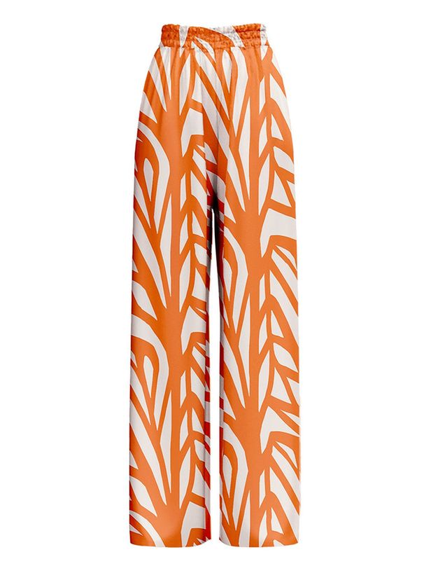 Women's Three Piece Swimsuit Style Striped Print Cover Up Sun Protection Foreign Trade_ecoleips.com
