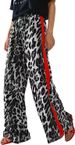Aria Basics European And American Cross-Border New Casual Women's Internet Celebrity Same Style Leopard Print Patchwork Elegant_ecoleips.com
