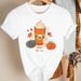 European And American Cross-border Foreign Trade Wholesale Clothing Pumpkin Letter Pattern Round Neck Plus Size_ecoleips.com