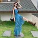 Design Sense Irregular Floral Strap For Women 2025 Summer Internet Celebrity New Hot Girl Style Waist-Cinching_ecoleips.com