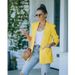 In Stock 2025 European And American Women's Fashion New Autumn Winter Long Sleeve Small Blazer OL Elegant Professional_ecoleips.com