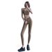 Women's Clothing Yoga Fitness Suit Leggings Slimming Stretch Breathable Running Underwear Internet Celebrity Sports Two-piece Set_ecoleips.com