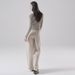High End Wool Knitted For Women In Pring, Traight Wide Leg Pant, Elatic High Waited Looe And Lazy Tyle Floor_ecoleips.com