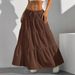 Aria Basics Aria Basics New European And American Cross-border Fashion On : Spring/Summer Women's With Straps, Patchwork, Large Hem, Loose_ecoleips.com