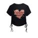 Dopamine Sweet Spicy Girl Women Summer Outfit Cool And Stylish Street Style Cargo Pants Two-Piece Set_ecoleips.com