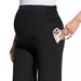Women's Clothing New Casual Solid Color High Waist Slimming High Elastic Sports Versatile Fashion Pregnant Women Belly Support Casual Straight Pants_ecoleips.com
