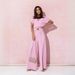 Women's Solid Color V-Neck Casual Jumpsuit Short Sleeve Waist Trousers American Style Polyester_ecoleips.com