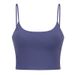 New Spring/Summer Yoga Tank Top For Women With Padded Chest, Sexy Thin Straps, Beautiful Back, And Push Up Fit Gym Sports Bra_ecoleips.com