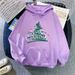 casual Sweatshirt Jacket For Women, And Autumn Style, Early Loose Fit, Fleece-lined, Hooded Spring Wear,_ecoleips.com