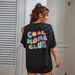 Women's Essential Relaxed-Fit Graphic Tee Soft Breathable Cotton T-Shirt Casual Comfort Everyday Fashion Top_ecoleips.com