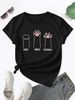 Summer European And American Cross-border Foreign Trade Wholesale T-shirts, Round-neck Casual Plus-size Loose_ecoleips.com