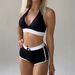 High Waisted Two Piece Bikini 2026 New Style Halter Neck Swimsuit for Women Concealing Slimming Flattering for Large Busts Vacation Wear_ecoleips.com