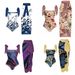 Women's Clothing Retro One Piece Bikini Swimsuit For Women, Hot Spring Resort Beach Dress Two Piece Set, Export Swimsuit_ecoleips.com
