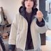 girl Designed Cotton-Padded Hooded Jacket For Women, Color-Block 2025 Autumn Winter Cotton Coat, Trendy Cool Style Popular_ecoleips.com