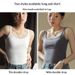 Women's Camisole With Built-in Bra And Chest Pads, Summer Pure Cotton, Slim Fit, Casual Sleeveless Top For Outerwear_ecoleips.com