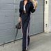 Women's Clothing Material Contrast Color Sports Casual Jacket Trousers Suit Autumn Assault Jacket Two Piece Suit For Women_ecoleips.com