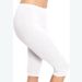 Women's Knee-Length Yoga Leggings – High-Waisted Tummy Control Capris With Butt-Lifting Fit (Plus Size Available)_ecoleips.com