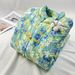 New Chinese Style Sleeveless Cotton Vest – A-Line Cropped Jacket With Floral Print (M-XXL, 100% Cotton, Polo Collar)_ecoleips.com