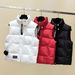 Elegant Quilted Vest For Women – Lightweight Short Sleeveless Jacket, Breathable & Stylish (S-XXXL, White/Red/Black)_ecoleips.com
