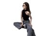 American-style Off-shoulder Sexy Camisole 2025 Summer Halter Neck Slim-fit Hot Girl Sleeveless Top For Women_ecoleips.com