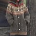 Women's Clothing Autumn And Winter Jacket Thickened Hooded Cardigan Sweater_ecoleips.com