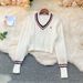 YuooMuoo Chic Fashion Knitted Tops 2025 Autumn Winter Y2K Embroidery Long Sleeve Lady Pullover Sweaters Streetwear Female Shirts_ecoleips.com