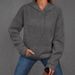 Oversized 3D Letter Print Sweatshirt – Unisex Polyester Pullover With Stretch Comfort_ecoleips.com