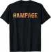 Women's T-Shirts Game Rampage In Fire T-Shirt Game Rampage In Fire T-Shirt_ecoleips.com