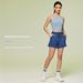 New High Neck Sports Vest With Chest Pads For Women, Barely There Feel, Fitness Yoga Bra DT169_ecoleips.com