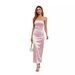 Summer European And American Women's Fashion Cross-border Independent Station Solid Color Strapless Elastic_ecoleips.com