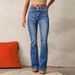 Women's Clothing Retro Stretch Jeans Spring New Washed Street Flared Trousers_ecoleips.com