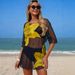 Voya 2026 New European And American Foreign Trade Bikini Three-Piece Set Beach Sun Protection Clothing Custom Printed_ecoleips.com