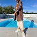 Women's Loose Fleece Long Coat Autumn/Winter New Blazer From Europe And America Independent_ecoleips.com