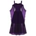 2023 Halloween Witch Strapless Long Dress With Wide Hem, 5 Colors, 8 Sizes, Large Stock Available_ecoleips.com