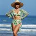 Women's Sexy Floral Print Bikini Set - High Elasticity Swimwear With Removable Padding, Multi-Color & Plus Size Options (S-XXL)_ecoleips.com