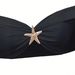 Women's European American Style Starfish Two Piece Swimsuit Long Dress Three Piece Bikini Huludao_ecoleips.com