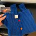 Women's Klein Blue Sweater For Spring, Korean Style, Soft Cozy, Elegant And Stylish Knitted Cardigan Coat_ecoleips.com