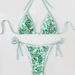 Aria Basics 2025 Printed Trimmed Bikini European And American Style Sexy Two-Piece Swimsuit Set For Women Sporty Fashion_ecoleips.com