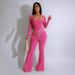 Women's Clothing Autumn And Winter Sexy Tights Fitness Sports Trousers Suit_ecoleips.com