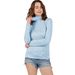 2025 New Cross-Border Women's Fashion: Striped Knit Sweater, European And American Style, Semi-High Collar, Slim-Fit_ecoleips.com