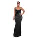 Women's Clothing Fashion Sexy Slim Hot Diamond Sling Arm Dress_ecoleips.com