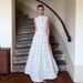 Women's Sleeveless High Neck Dress Elegant Sexy Hollow Out Lace High Waisted Fashionable American Style New_ecoleips.com