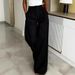Women's High-Waisted Slim Fit Wide Leg Suit Pants Burgundy Flowing Trousers Regular Size For Spring Summer_ecoleips.com