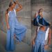 Women's Clothing Summer New Women's Loose Side Pocket Sleeveless Ladies Denim Overalls_ecoleips.com