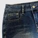 Women's Low Waisted Union Jack Embroidered Denim Mini Skirt Patterned Bodycon Sexy European American Style_ecoleips.com