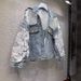 Sheer Embroidered Denim Jacket – Oversized Cropped Style With Lace Trim & UV Protection (S-XL, Light Wash, Casual-Chic Layering Essential)_ecoleips.com