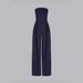 Women's Clothing Slim Fit Wrap Style Jumpsuit Long Casual Fashion American Sexy_ecoleips.com
