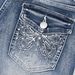 Women's Butterfly Rhinestone Embroidered Denim Mini Skirt Light Blue Washed Sexy Bodycon High Waist Wholesale_ecoleips.com
