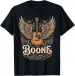 Women's T-Shirts Boone Music Lover Vibes Colorful Artistic Design T-Shirt_ecoleips.com