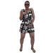 Women's Clothing Sexy Printed Strappy Loose Jumpsuit_ecoleips.com
